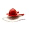 Thrifco Plumbing B-257RV Universal Heavy-Duty Anchor Toilet Repair Flapper, Red 4508002 - alternate 4